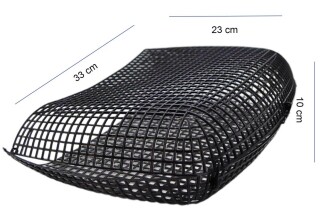 Çanta Kanvası 3D Beyaz ( 30x25 Cm ) - 2