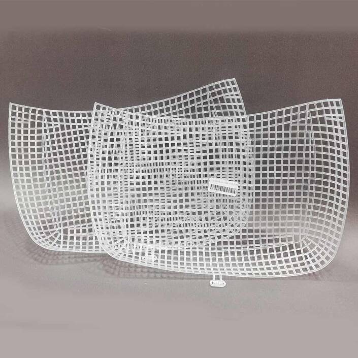 Çanta Kanvası 3D Beyaz ( 30x25 Cm ) - 3