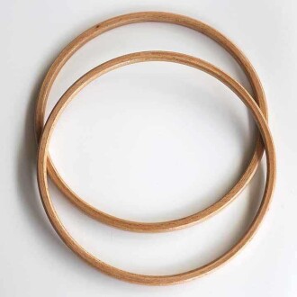 Çanta Sapı Ahşap Yuvarlak 21.5cm - Orivyum