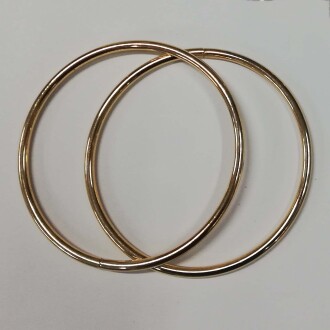Çanta Sapı Metal Yuvarlak Altın ( 14 Cm ) - Orivyum