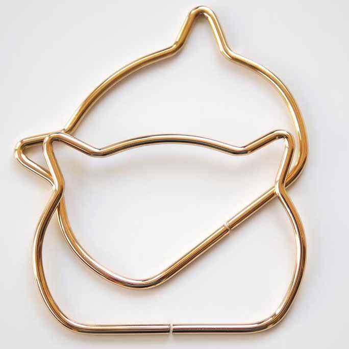 Çanta Sapı Metal Kedi Gold - 1