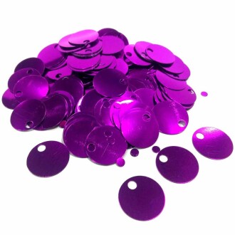 Çanta Ve Supla Pulu 20 Mm ( 25 Gram ) Mor - Orivyum