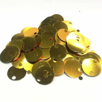 Çanta Ve Supla Pulu 20 Mm ( 25 Gram ) Parlak Altın - Orivyum