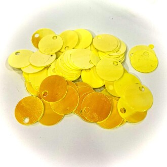 Çanta Ve Supla Pulu 20 Mm ( 25 Gram ) Sarı - Orivyum