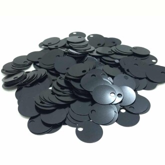 Çanta Ve Supla Pulu 20 Mm ( 25 Gram ) Siyah - Orivyum