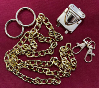 Çanta Zinciri Seti ( Altın Renk ) - Orivyum