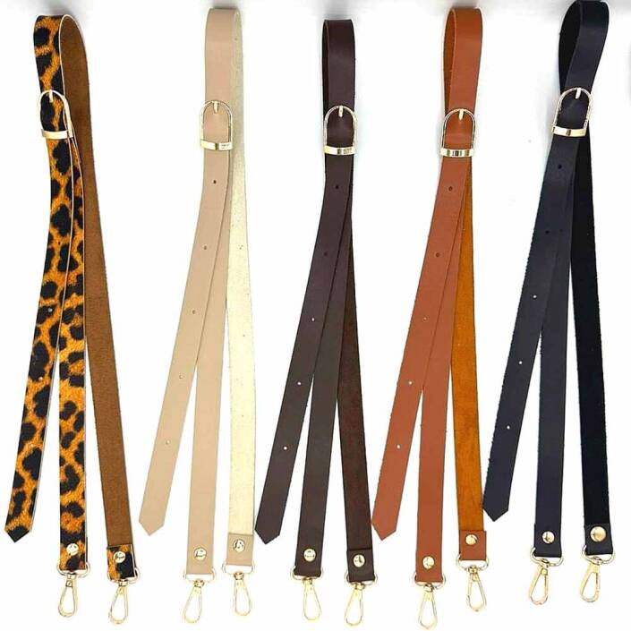 Çapraz Askı Ayarlanabilir Deri Çanta Sap - 1