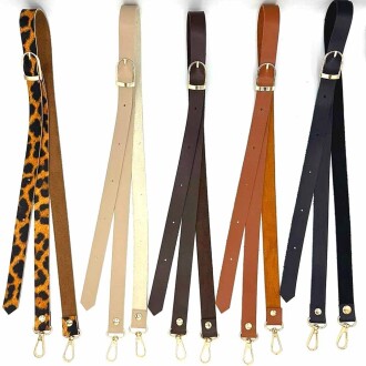 Çapraz Askı Ayarlanabilir Deri Çanta Sap - Orivyum