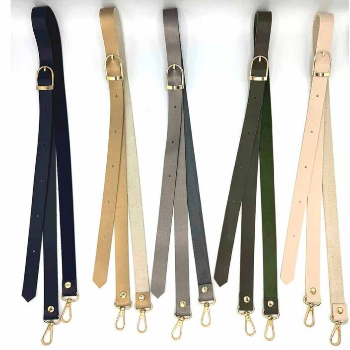 Çapraz Askı Ayarlanabilir Deri Çanta Sap - 2