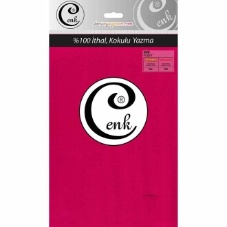Cenk Poşetli Yazma 100 Cm 006 Fuşya - Cenk