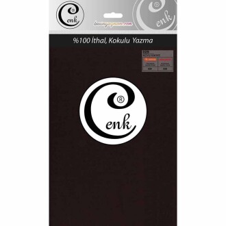 Cenk Poşetli Yazma 100 Cm 029 Koyu Kahve - Cenk