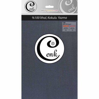 Cenk Poşetli Yazma 100 Cm 119 Açık Antrasit - Cenk