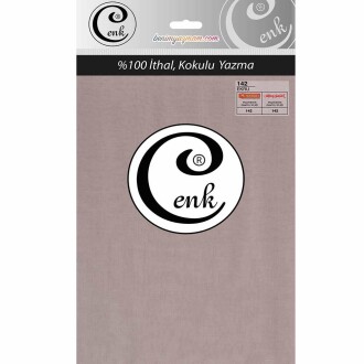 Cenk Poşetli Yazma 100 Cm 142 Ekru - Cenk