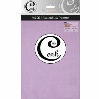 Cenk Poşetli Yazma 100 Cm 554 Açık Leylak - Cenk