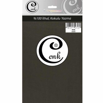 Cenk Poşetli Yazma 100 Cm 956 Haki - Cenk