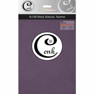 Cenk Poşetli Yazma 100 Cm 970 Kirli Gül - Cenk
