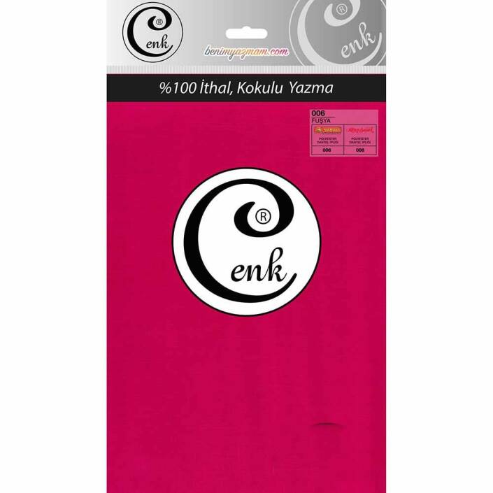 Cenk Poşetli Yazma 90 Cm 006 Fuşya - 1
