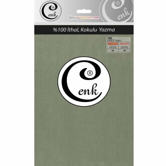Cenk Poşetli Yazma 90 Cm 198 Çağla Yeşili - Cenk