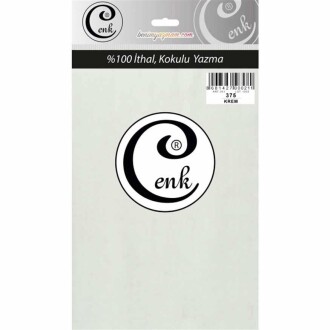 Cenk Poşetli Yazma 90 Cm 375 Krem - Cenk