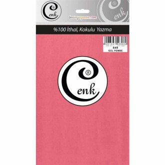 Cenk Poşetli Yazma 90 Cm 649 Gül Pembe - Cenk