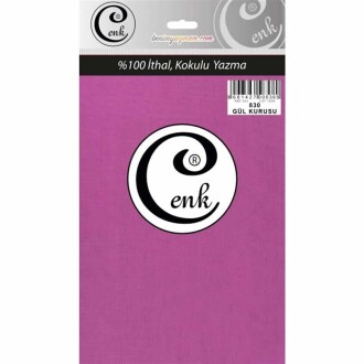 Cenk Poşetli Yazma 90 Cm 830 Gül Kurusu - Cenk