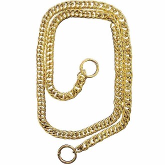 Çift Örgü Modelı Çanta Zinciri Altın - Orivyum