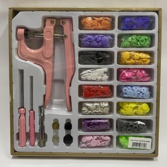 Çıtçıt Pense Seti Renkli Çıtçıtlı - Orivyum