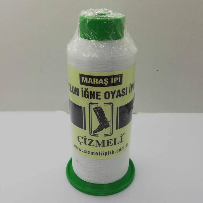 Çizmeli Maraş İpi ( İğne Oyasi İpi ) 100 Gr Beyaz - 1