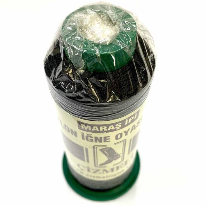 Çizmeli Maraş İpi ( İğne Oyasi İpi ) 100 Gr Siyah - 2