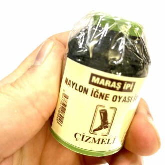 Çizmeli Maraş İpi ( İğne Oyasi İpi ) 20 Gr Siyah - 2