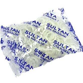 Dantel Oya Halkası Büyük ( 100 Adet ) - Orivyum