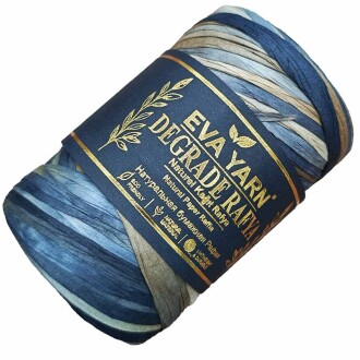 Degrade EvaYarn Yerli Rafya İpi ( 100 Gram ) 07 - Orivyum
