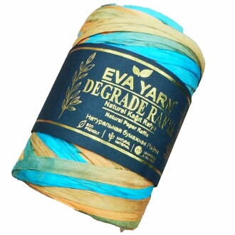 Degrade EvaYarn Yerli Rafya İpi ( 100 Gram ) 18 - Orivyum