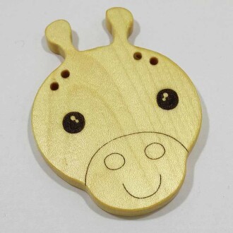 Delikli Figürlü Diş Kaşıyıcı Zurafa - Orivyum