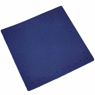 Kare Delikli Deri Çanta Parçası ( 6 Adet ) - 3