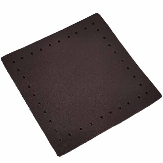 Kare Delikli Deri Çanta Parçası ( 6 Adet ) - 2