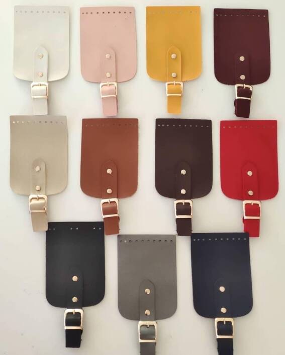 Deri Cep Telefonu Çanta Kapağı Seti Klasik ( 1 Adet ) - 2