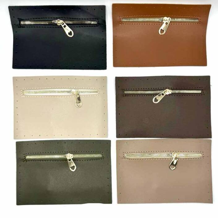 Deri Fermuarlı Cepcik ( İç Veya Dış ) 12x18 Cm - 2