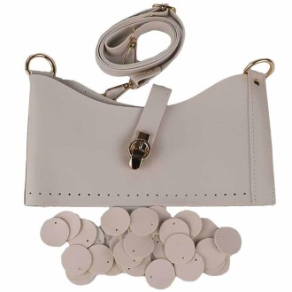 Deri Pullu-1 Deri Çanta Seti - 9