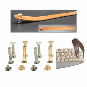 Deri Sap Vida Aparatı 15mm ( 2 Adet ) - Orivyum