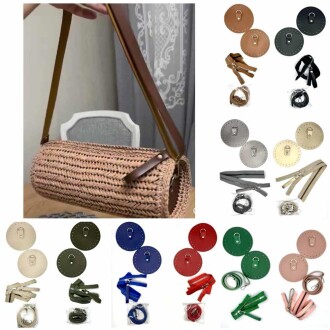 Deri Silindir Çanta Seti - Orivyum