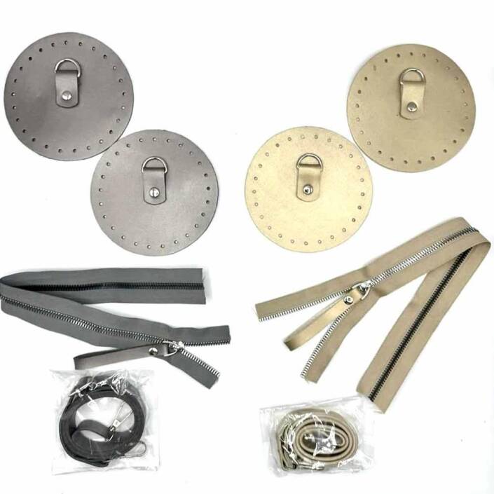 Deri Silindir Çanta Seti - 2