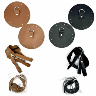 Deri Silindir Çanta Seti - 4