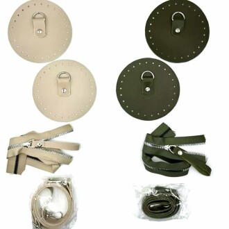 Deri Silindir Çanta Seti - 9