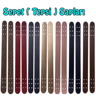 Deri Tepsi ( Sepet ) Sapı 2 Adet - 3