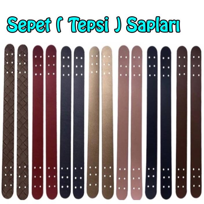 Deri Tepsi ( Sepet ) Sapı 2 Adet - 3