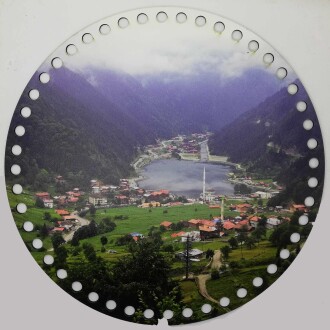 Desenli Sepet ( Tepsi ) Tabanı Sp9985 Uzun Göl - Orivyum