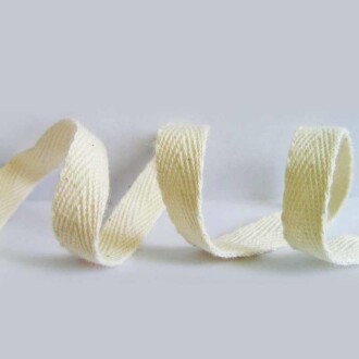 Dogal Pamuk Şerit 2 Cm ( 1 Metre ) - Orivyum