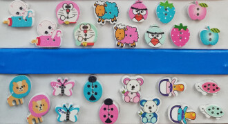 Düğme 12 Li ( Figürlü ) Küçük - Orivyum