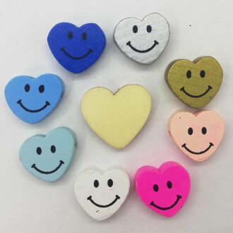 Emzik Zinciri Ara Boncuk Kalp - Orivyum